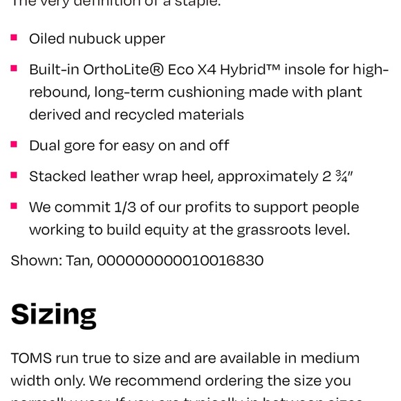 Toms size 7 women’s boots with heel. Tan colour - Picture 7 of 7